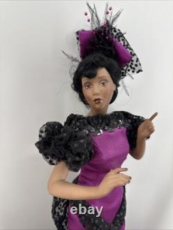 Franklin Mint Sophisticated Lady Duke Ellington Musical Doll African American