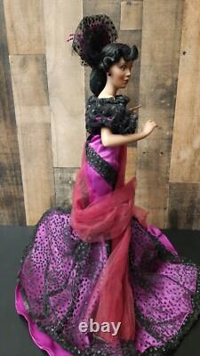 Franklin Mint Sophisticated Lady Duke Ellington Musical Doll African American
