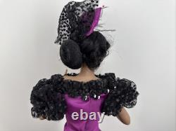 Franklin Mint Sophisticated Lady Duke Ellington Musical Doll African American