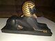 Franklin Mint Sovereign of the Nile Egyptian Sphinx Black Porcelain Statue