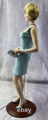 Franklin Mint Swan Lake Millennium Princess Diana Porcelain Doll RARE W COA