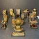 Franklin Mint TREASURES OF TUTANKHAMUN Porcelain Figurines (1989-1991) Set of 13