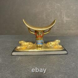 Franklin Mint TREASURES OF TUTANKHAMUN Porcelain Figurines (1989-1991) Set of 13