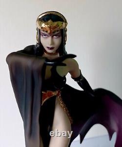 Franklin Mint Temptress of the Night Figurine Signed Brom Sculpture Porcelain