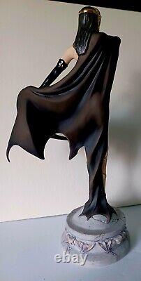 Franklin Mint Temptress of the Night Figurine Signed Brom Sculpture Porcelain