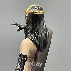 Franklin Mint Temptress of the Night Figurine Signed Brom Sculpture Porcelain
