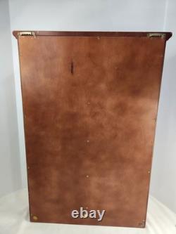 Franklin Mint The Americana Teddy Bear Collection 16 Bears & Display Shelf