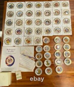 Franklin Mint The Best Loved Fairy Tales Mini Plate Collection Signature Edition