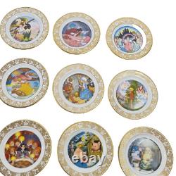 Franklin Mint The Best Loved Fairytales Collection Limited Edition Mini Plates