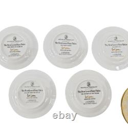 Franklin Mint The Best Loved Fairytales Collection Limited Edition Mini Plates