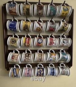 Franklin Mint The Corner Store Porcelain mug collection 1984 Complete Set COA