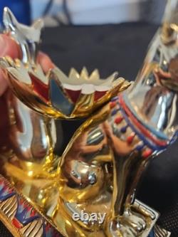 Franklin Mint The Crystal Ball of Bast with crystal Ball enameled Limited Edition