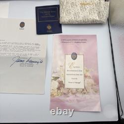 Franklin Mint The Fabergé Bride Of The Summer Palace Porcelain Doll with Box COA