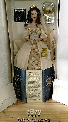 Franklin Mint The Faberge Winter BrideAleksandra Porcelain Doll