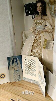 Franklin Mint The Faberge Winter BrideAleksandra Porcelain Doll