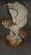 Franklin Mint The Great Horned Owl Hand Painted Porcelain Sculpture 14 Mint
