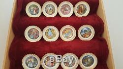 Franklin Mint The Grimm's Fairy Tales Porcelain Plate Collection
