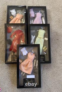 Franklin Mint The Jackie Doll Jacqueline Kennedy 5 Boxed Outfits Trunk