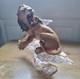 Franklin Mint The Lion Porcelain Figure Crystal Base Mint Condition