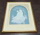 Franklin Mint The Madonna of the Grotto Framed Art Tile WithCOA 17-1/2 x 14-1/2