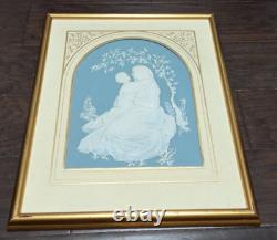 Franklin Mint The Madonna of the Grotto Framed Art Tile WithCOA 17-1/2 x 14-1/2