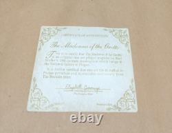 Franklin Mint The Madonna of the Grotto Framed Art Tile WithCOA 17-1/2 x 14-1/2