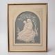 Franklin Mint The Madonna of the Grotto Framed Parian Porcelain Plaque Art Tile