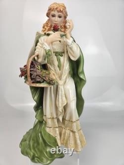 Franklin Mint The Rose Of Tralee Ann O'Connor Musical Figurine Numbered