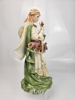 Franklin Mint The Rose Of Tralee Ann O'Connor Musical Figurine Numbered