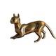 Franklin Mint The Treasured Cat of Cleopatra Figurine 24 Karat Gold Paint