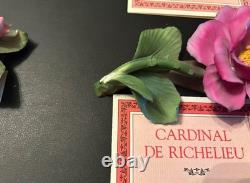 Franklin Mint The Twelve Months of Roses Porcelain Sculpture Collection