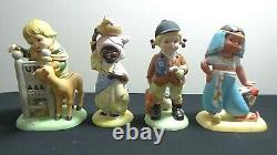 Franklin Mint The UN Children Porcelain Figure. Hand Painted Set Of 14