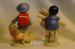 Franklin Mint The U. N. Children Collection Porcelain Figures 1978 -79 (6)