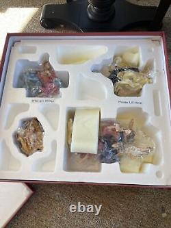 Franklin Mint The Vatican Creche Nativity Set Brand New Never Used Christmas