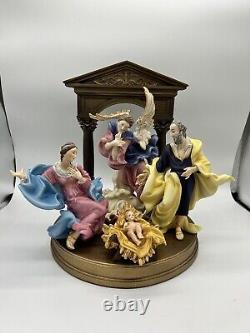 Franklin Mint The Vatican Creche Nativity Set Brand New Never Used Christmas