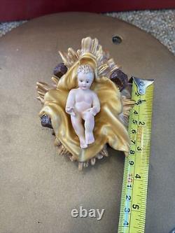 Franklin Mint The Vatican Creche Nativity Set Brand New Never Used Christmas