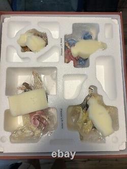 Franklin Mint The Vatican Creche Nativity Set Brand New Never Used Christmas