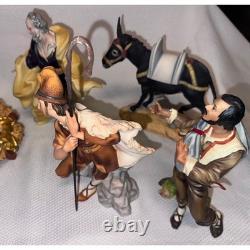 Franklin Mint The Vatican Nativity Limited Edition 11pc Christmas Set Jesus