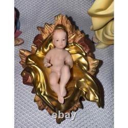 Franklin Mint The Vatican Nativity Limited Edition 11pc Christmas Set Jesus