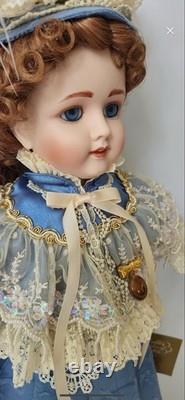 Franklin Mint The Walkure Victorian Honeymoon Antique Repro Doll & magazine ad
