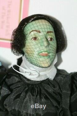 Franklin Mint The Wizard Of Oz Wicked Witch Of The West Porcelain Doll New