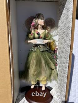 Franklin Mint Titania Fairy Queen A Midsummer Nights Dream Porcelain Doll Withbox