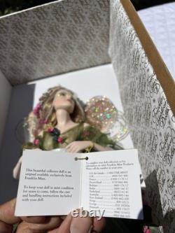 Franklin Mint Titania Fairy Queen A Midsummer Nights Dream Porcelain Doll Withbox