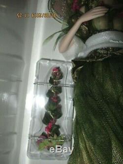 Franklin Mint Titania Fairy Queen Midsummer Night's Dream Porcelain Doll New COA
