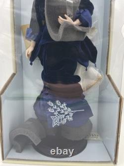 Franklin Mint Titanic Rose Porcelain Doll Blue Velvet Flying Scene apx. 18 NIB