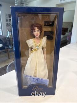 Franklin Mint Titanic Rose Yellow & Cream Ensemble Vinyl Portrait Doll NIB
