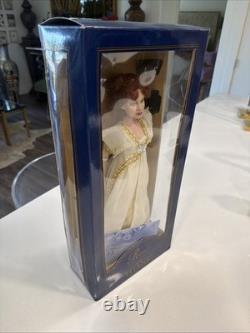 Franklin Mint Titanic Rose Yellow & Cream Ensemble Vinyl Portrait Doll NIB