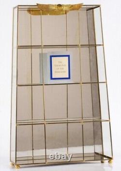Franklin Mint Treasures of Tutankhamun 12-piece set with display case, 1989