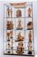 Franklin Mint Treasures of Tutankhamun Complete 12 Pc Set with Display Case