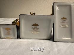 Franklin Mint Treasures of Tutankhamun Complete 12 Pc Set with Display Case
